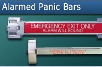 Alarmed Panic Bars